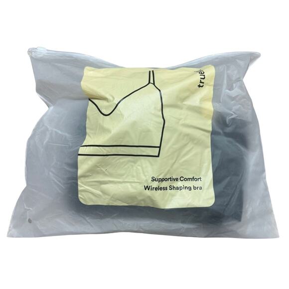 Shapermint TRUEKIND Supportive Comfort Wireless Shaper Bra Black NWT XL - Picture 6 of 8